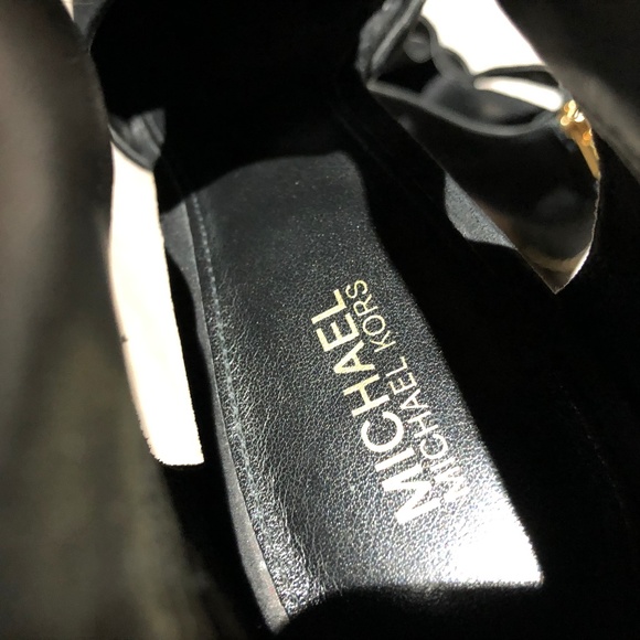 MICHAEL KORS BLACK DRESS SHOES SIZE 8M - Picture 5 of 6